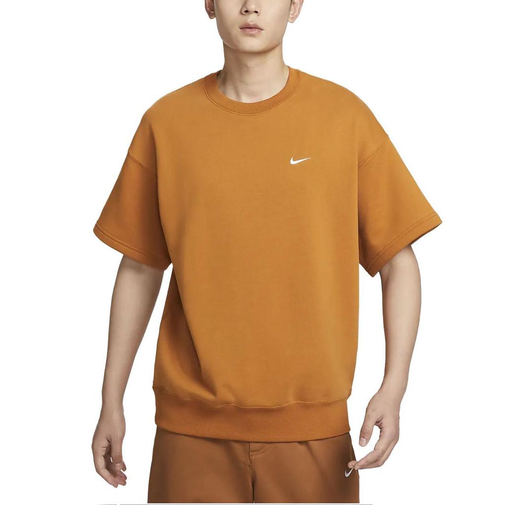 New Nike T-Shirt Men's Desert Yellow Brown DX0881-754