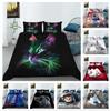 3D Cat Series Bedding Set Cartoon Animal Pattern Quilt Cover Pillow Case 2 or 3 Pieces Suitable for Home Decoration In Animal Lover Rooms