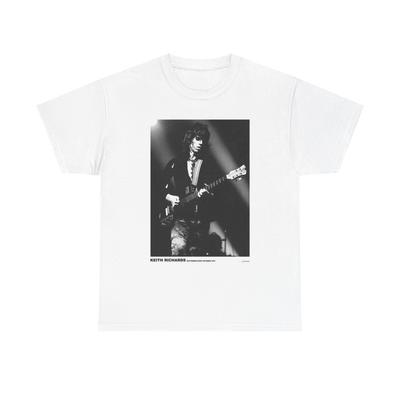 Графическая футболка Keith Richards Винтажная Унисекс Тяжелый Хлопок Унисекс Футболка