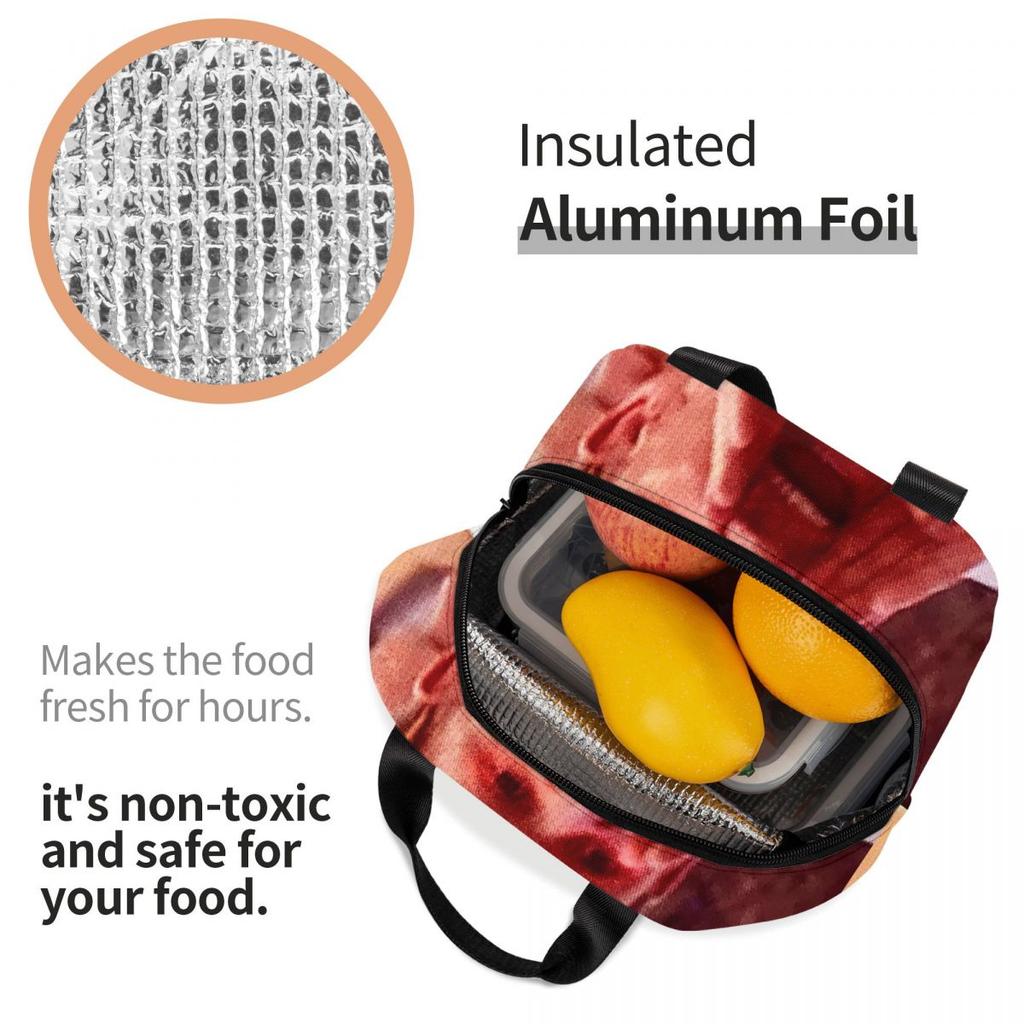 Gordon Ramsay Insulated Lunch Bag for Women Office Cooler Thermal Food Box Tote Portable Lunch Boxes Container