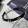 Персонализированные Панк Винтажные Черные Кожаные Ожерелья-Чокеры Для Женщин Девушек Готические Хип-Хоп Крест Ошейники Ювелирные Аксессуары Подарки