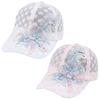 Embroidered Flowers Hollow Out Baseball Cap Breathable Baseball Cap  Sunscreen Protection