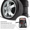 Car Tool Kit 46pcs Emergency Tire Repair Complete Kit Workshop Repair Mechanical Auto Pneumatic Q7K6