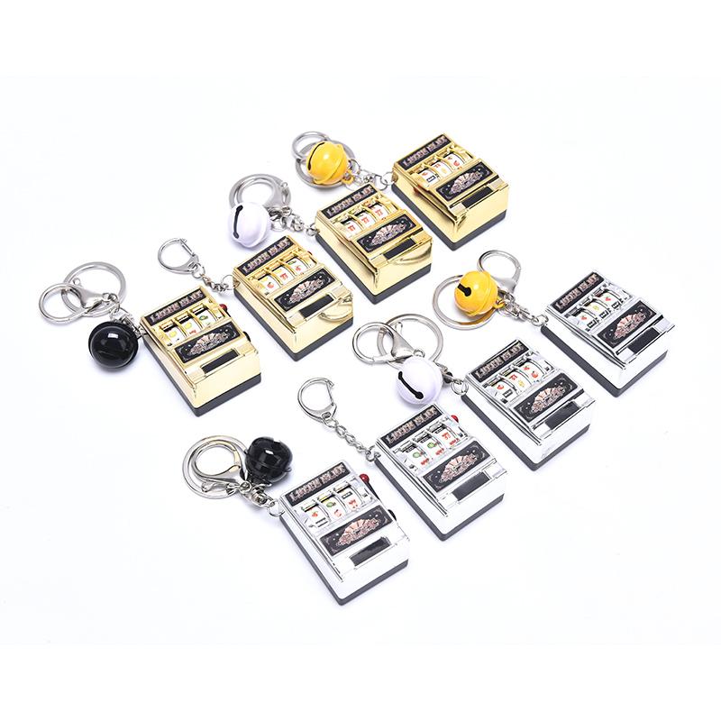 Slot Machine Keychain Mini Fruit Box