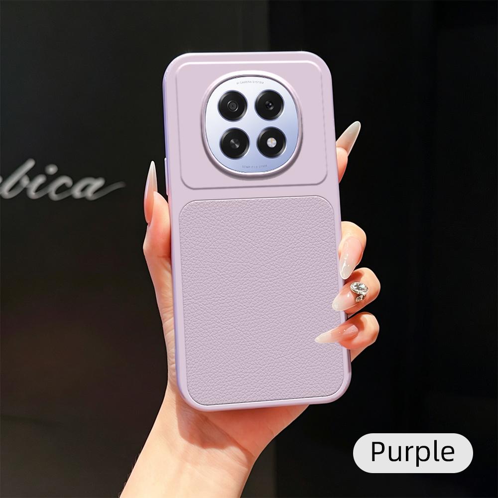 Чехол для Oppo F29 Чехол Oppo f29 Pro Кожаный чехол Oppo f29 Роскошный чехол с защитой камеры Защитная матовая кожаная задняя крышка