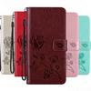 Rose Leather Wallet Flip Case For Honor 400 Lite Pro Magic 7 Magic7 X9C Smart X5B X6A X7C 9S 30i X5 Plus Cover Funda