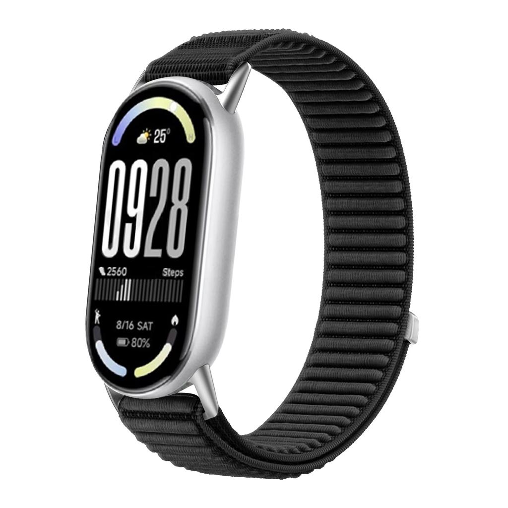 Нейлоновый ремешок для Xiaomi Mi Band 10 9 8 Спортивный мягкий Удобный Дышащий Напульсник Ремешок для часов для Mi Band 10 9 Аксессуары для ремешка