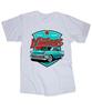 Винтажная классическая машина белая футболка Street Rod Chevy Ford GMC Buick Chrystler