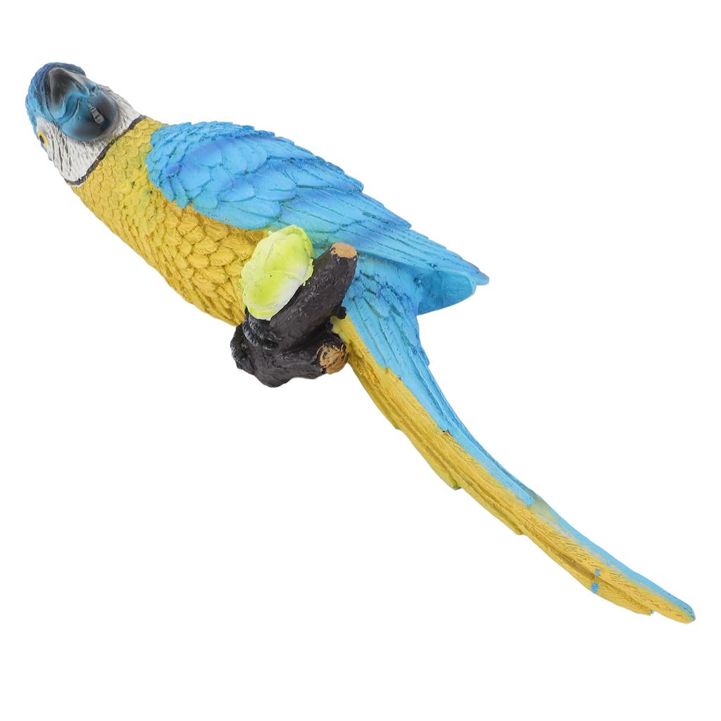 Попугай настенный декор смоляная реалистичная подвесная статуя попугая скульптура птицы для наружного сада патио двора