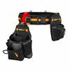 TOUGHBUILT Handyman Tool Belt Set - 2-Pouch Padded Belt, Heavy-Duty Deluxe Organizer, Premium Quality - 10 Pockets, Hammer Loop, and 2 Patented Clip