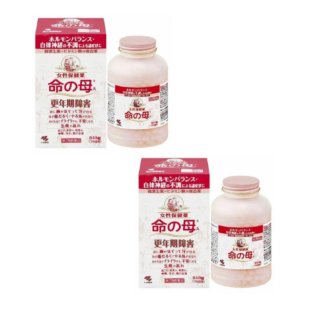 Inochi No Haha A, Kobayashi Seiyaku Complex for Women During Menopause, for 70 Days