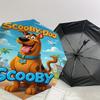 1 шт. Зонт Warner Scooby-Doo Scooby с автоматическим открытием/закрытием, ветрозащитный, прочный купол на 107 спицах, прочные спицы, модный дизайн, аксессуар для улицы