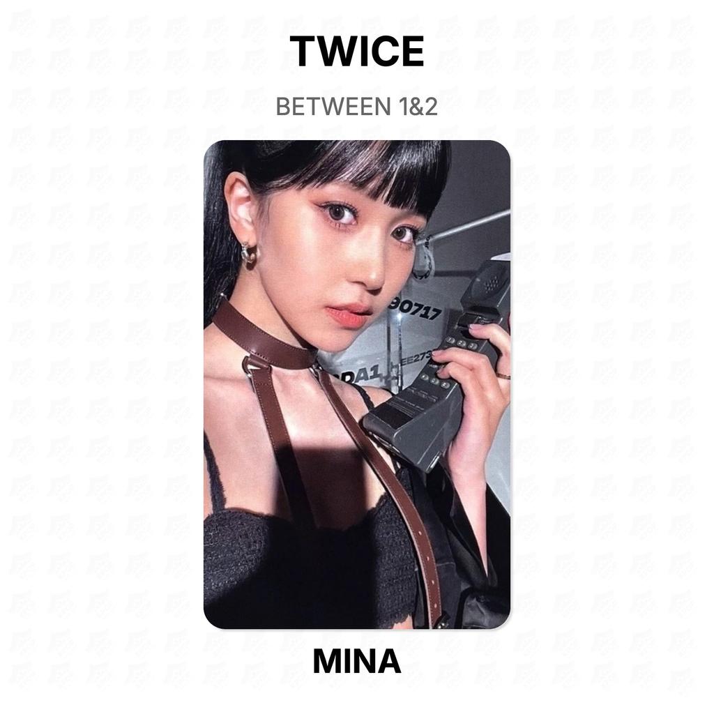 Twice Официальная фотокарточка BETWEEN 1&2