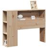 VidaXL Tête de lit avec rangement 100 cm bois massif de pin, tête de lit en bois, tête de lit avec rangement, tête de lit 855639