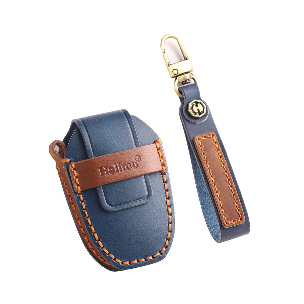 Чехол для защиты ключа Ssangyong из натуральной кожи - Ручная работа из высококачественной коровьей кожи