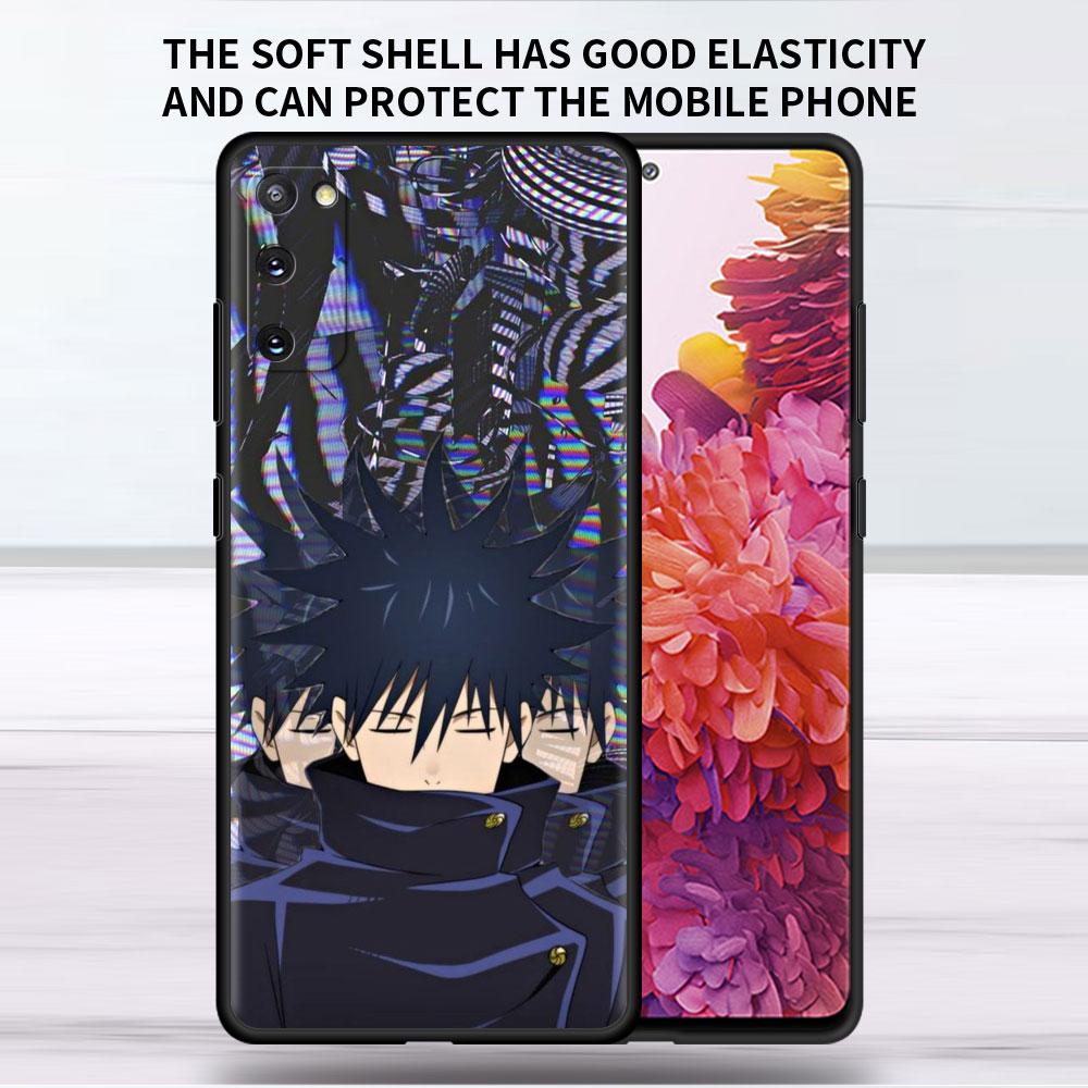 Мягкий чехол для Samsung Galaxy Note 20 Ultra 10 Plus Lite A50 A70 A20 A40 A20e 9 8 A60 A10e Funda, чехол для телефона в стиле аниме Jujutsu Kaisen