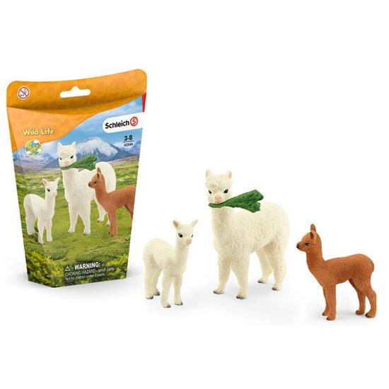 Фигурка семьи альпак Schleich SL42544, популярные игрушки в Корее