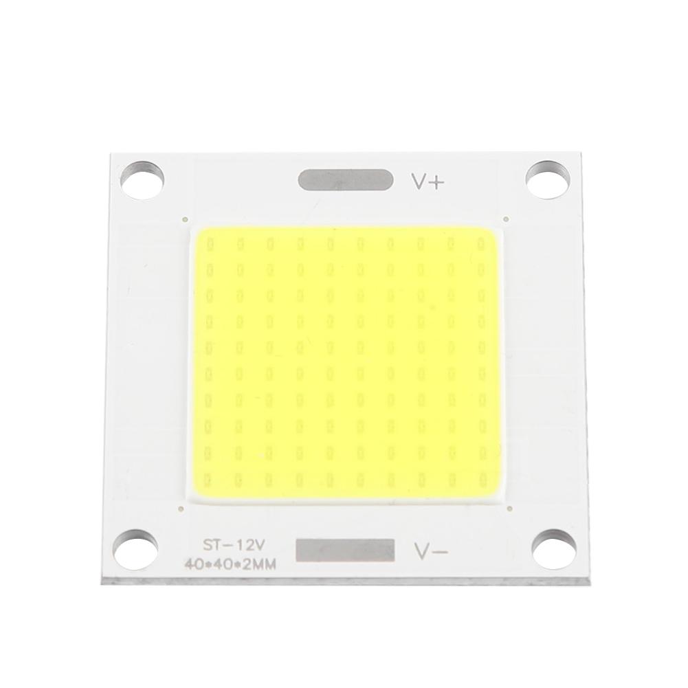 12-14 В 50 Вт COB LED Встроенный чип Световая панель Лампа для DIY Прожектор для проектора (белый)