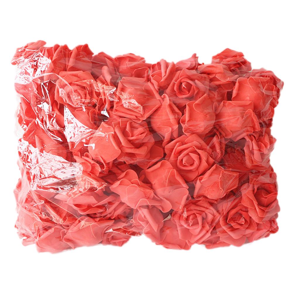 100 шт. 7 см букет искусственных цветов из пеноматериала в нескольких цветах для свадеб и декора своими руками