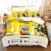 Cartoon Cuphead Show Bedding Set Boys Girls Twin Queen Size Duvet Cover Pillowcase Bed Kids Adult Fashion Home Textileextile