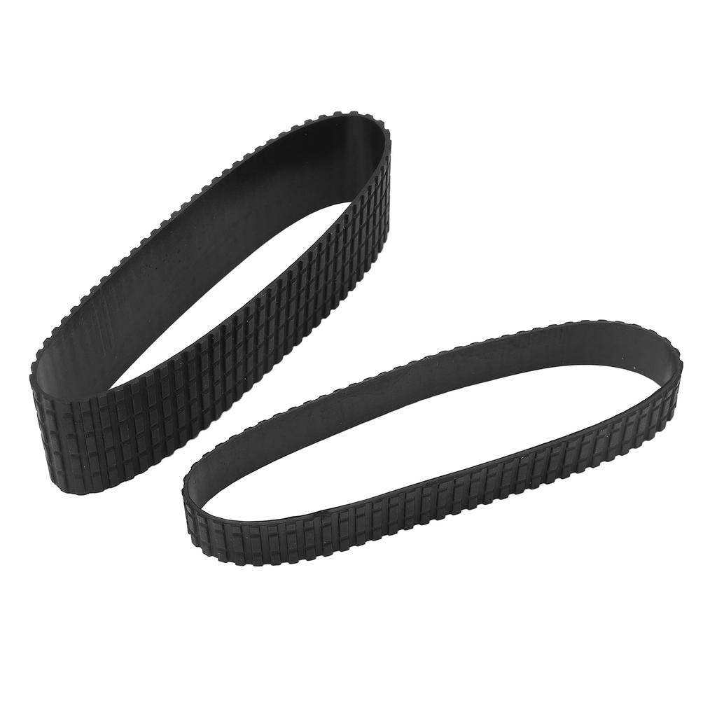 2PCS Lens Zoom Grip Ring Replacement Focusing Lens Rubber Trim Camera Repair Accessories