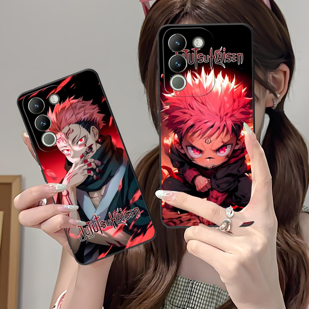 Чехол для мобильного телефона Jujutsu Kaisen Sukuna для VIVO V60 V50 V40 V30 V29 V27 V25 V23 Pro Lite 5G Цветной печатный чехол для смартфона