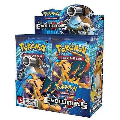 TCG XY Evolutions Бустерная коробка 36 пакетов Коллекционная