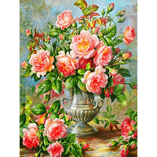 Алмазная мозаика Цветы