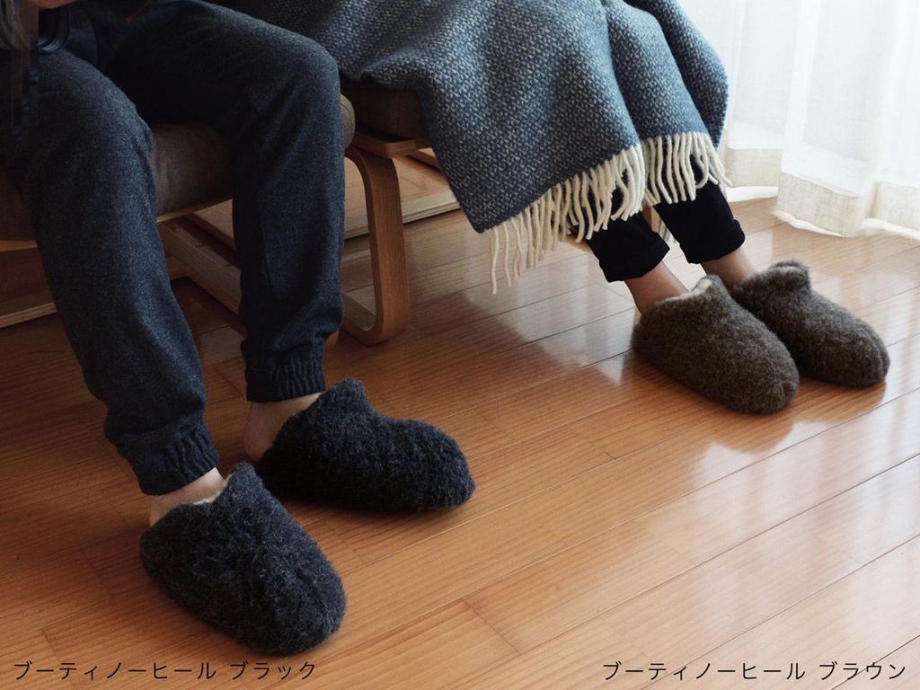 Coldbreaker Толстая Натуральная Шерсть Комнатные Сделано в Без размера Средний Женские 100% Обувь, Польша, Каблук, 37/38 (24см), Коричневый,