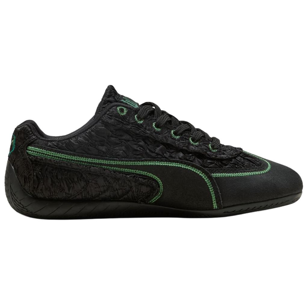 Wicked x Puma  Кроссовки Speedcat Elphie Женские Черный Глубокий Лес Темно-Миртовый 407137-01