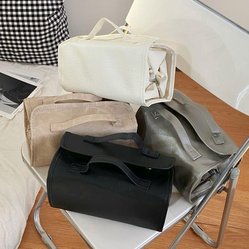 Водонепроницаемая многофункциональная косметичка-мультипуч Дорожная сумка для мытья принадлежностей Модная косметичка для макияжа Дорожная