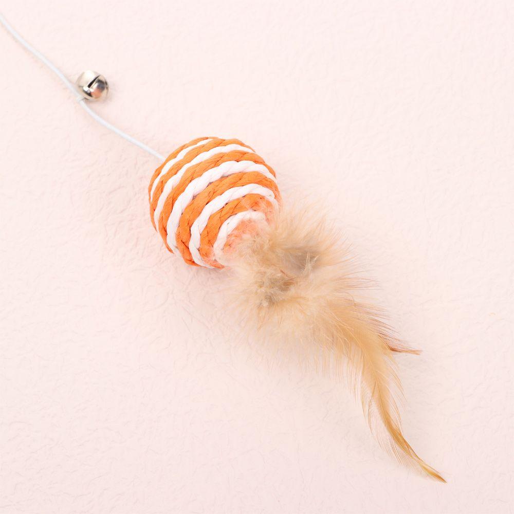 Cat Accessories With Mini Bell Cat Interactive Pet Supplies Teaser Stick Cat Rod Pet Cat Toy