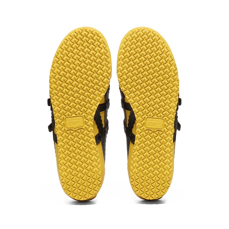 ONITSUKA TIGER MEXICO 66 Туфли на плоской подошве Mary Jane Женские Желтые Черные 1182A678-750