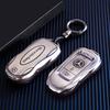 Alloy Style Fashion Car Key Case Cover Shell Fob For Mercedes Benz 2023/24 C/SClass W223 W206 S350L S400L S450L S500L Protector ZS4