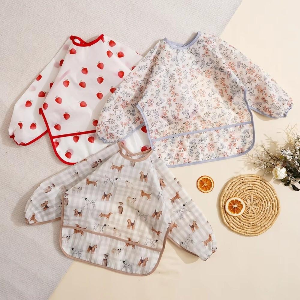 Waterproof Baby Bib Washable Wash-Free Eating Bibs Portable Coveralls Bibs Easy To Clean