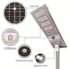 45W Outdoor Solar LED Street Light - 365-Day Automatic Operation