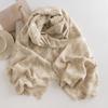 New Winter Scarf Imitating Cashmere Shawl, European And American Short Tassel Scarf, Retro Cashew Flower Ethnic Style Scarf