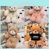 Teddy Plush Bear Toy Soft Fill Doll Cute Room Decoration Valentine Day Gift