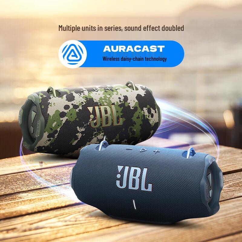 JBL Портативная Bluetooth-колонка Xtreme 4, штекер CN (адаптер в комплекте)