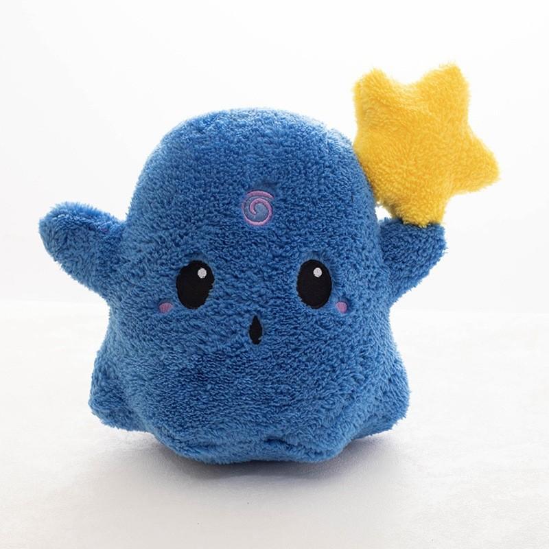 Плюшевая красочная игрушка-привидение, мультяшная мягкая кукла, украшение для спальни, детский подарок 20 см