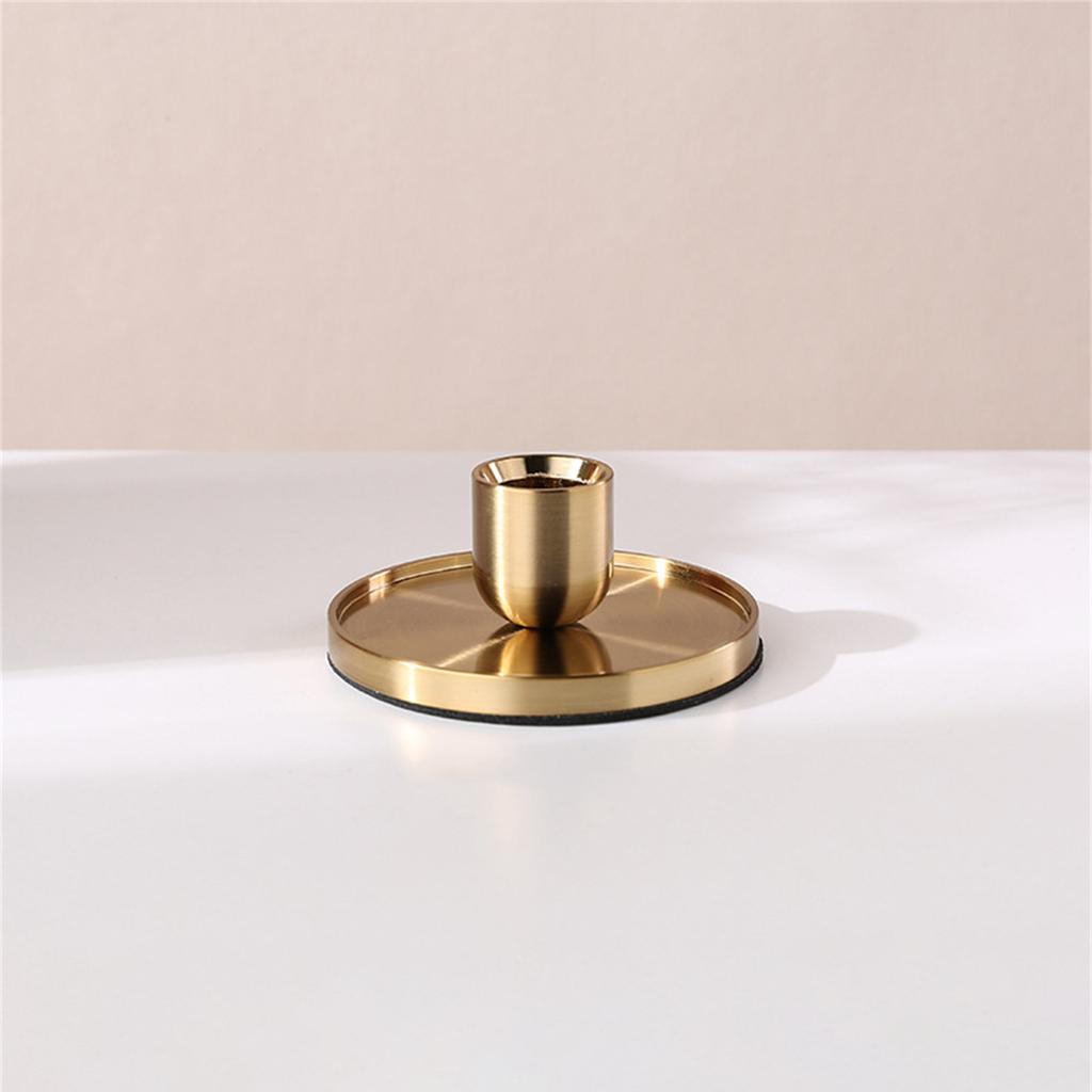 Стильный подсвечник Металлический подсвечник для украшения дома и вечеринок Изысканные детали Домашний подсвечник