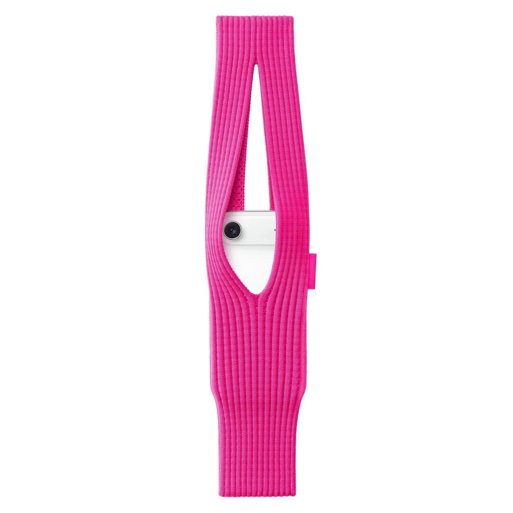 Подходит для вязаной сумки Новый стиль Плиссированная вязаная сумка Защита от потери Эстетичная вязаная сумка для мобильного телефона Iphonepocket