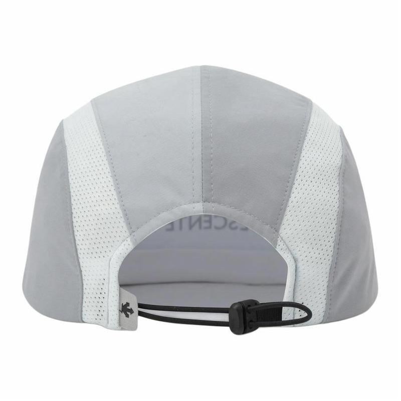 DESCENTE Polyester Sports Baseball Cap Unisex Couple Style Gray SQ123RCP12-GRY0