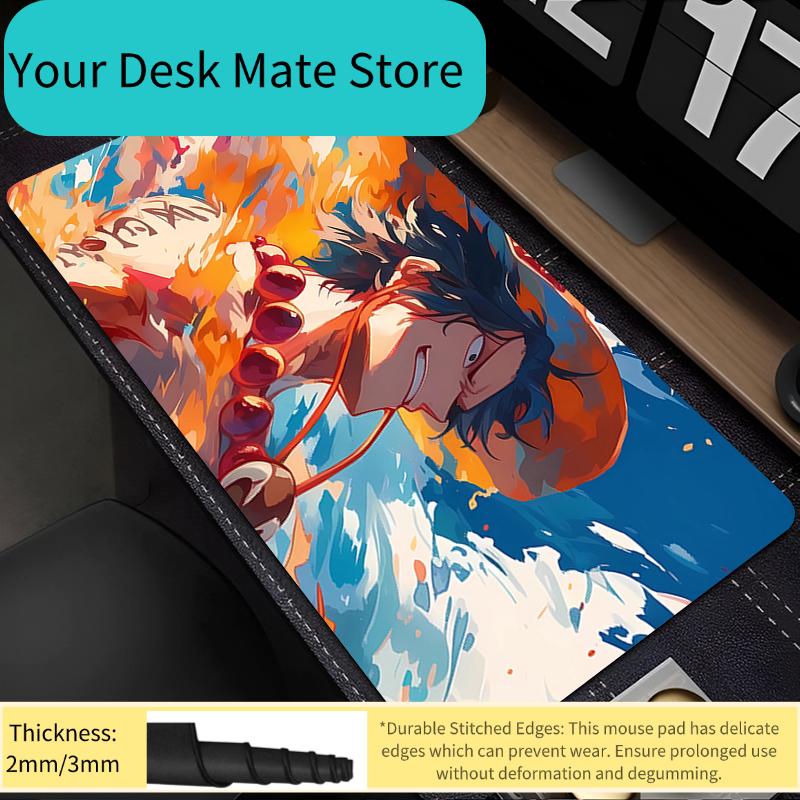 Mouse Pad one piece Ace Gamers Computer Extended PC Mousepad Laptop Desk Mouse Mat Gaming Keyboard Rubber Durable Carpet