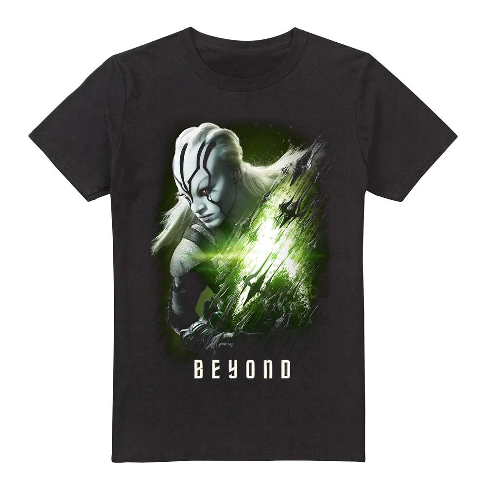 Star Trek Beyond Jaylah Poster 100% Cotton T-shirt Mens Tees Top S-5XL, Black