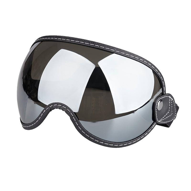 Harley Transparent Motorcycle Windproof Mirror Large Frame Strap Motorcycle Off Road Windproof Helmet Protective Glasses Bubble Glasses