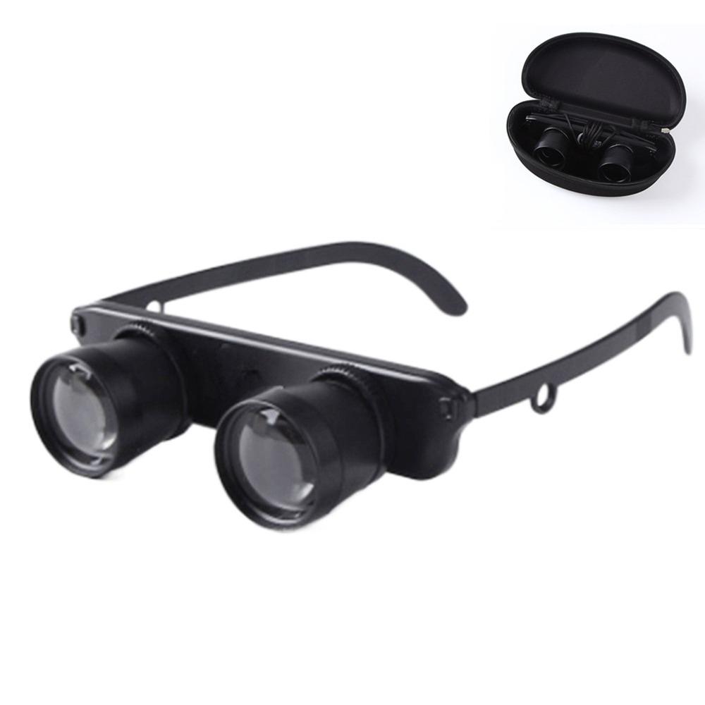 Рыболовные бинокли с 3-кратным увеличением, бинокли высокой четкости, крепящиеся на голову, для пеших прогулок