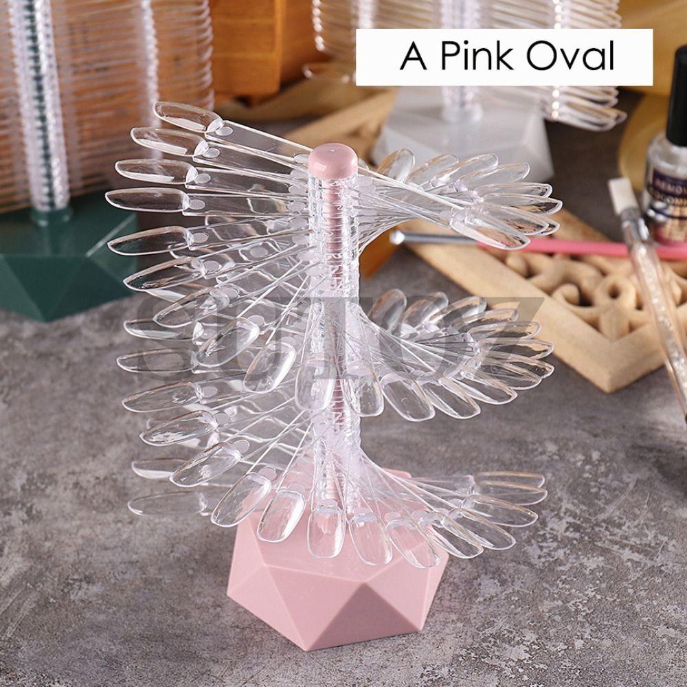 Gel Polish Spiral Shelf Nails Showing Shelf Nail Art False Tips Manicure Shelf Display Stand