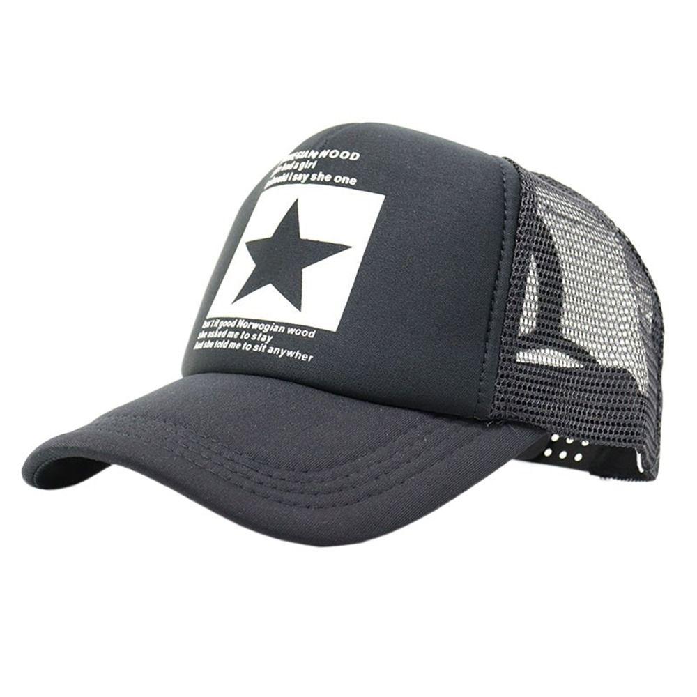 Летняя хип-хоп-кепка с надписью «На открытом воздухе» для женщин и девочек, кепка с козырьками, бейсболка, сетчатая кепка с застежкой-молнией