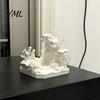 Underwater Landscaping Decor 3D Printed Coral Cave Aquarium Decoration for Small Fish Shrimp, Tank Ornament Hideout, Realistic Hollow Hiding